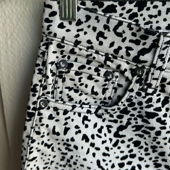 NWT Rag & Bone Hana Cheetah Print Crop Jean Size: 24 - Picture 12 of 15